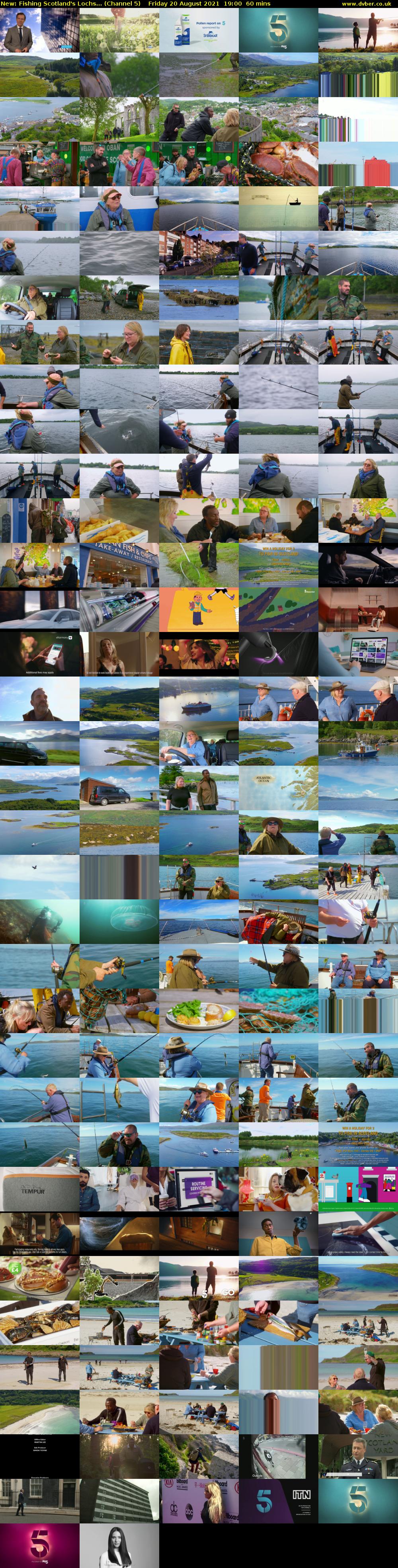 Fishing Scotland's Lochs... (Channel 5) Friday 20 August 2021 19:00 - 20:00