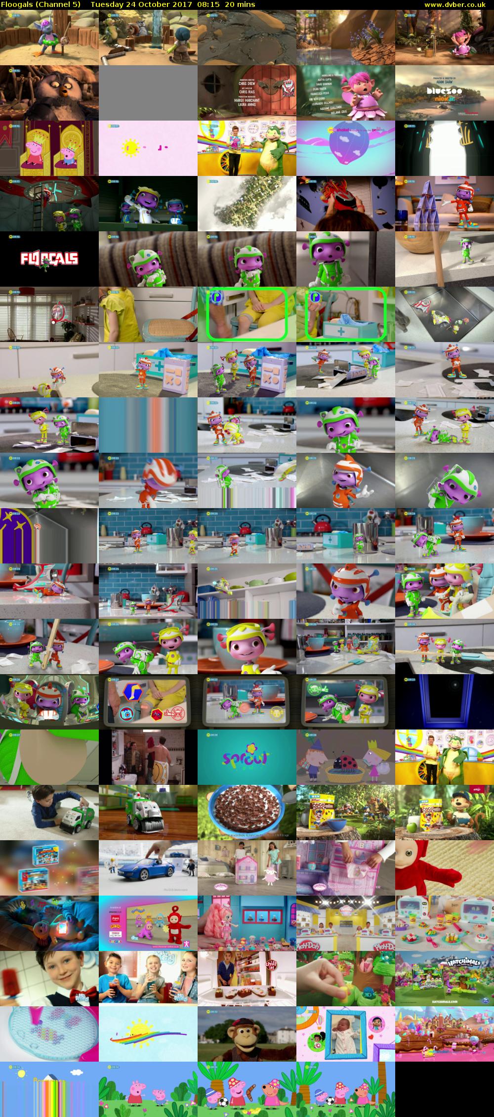 Floogals (Channel 5) Tuesday 24 October 2017 08:15 - 08:35