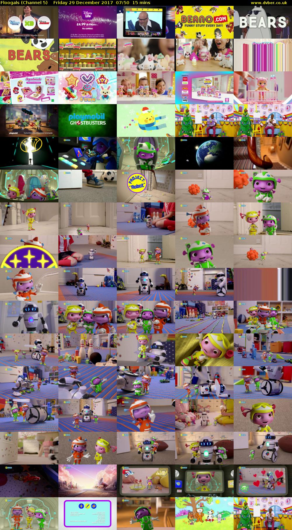 Floogals (Channel 5) Friday 29 December 2017 07:50 - 08:05