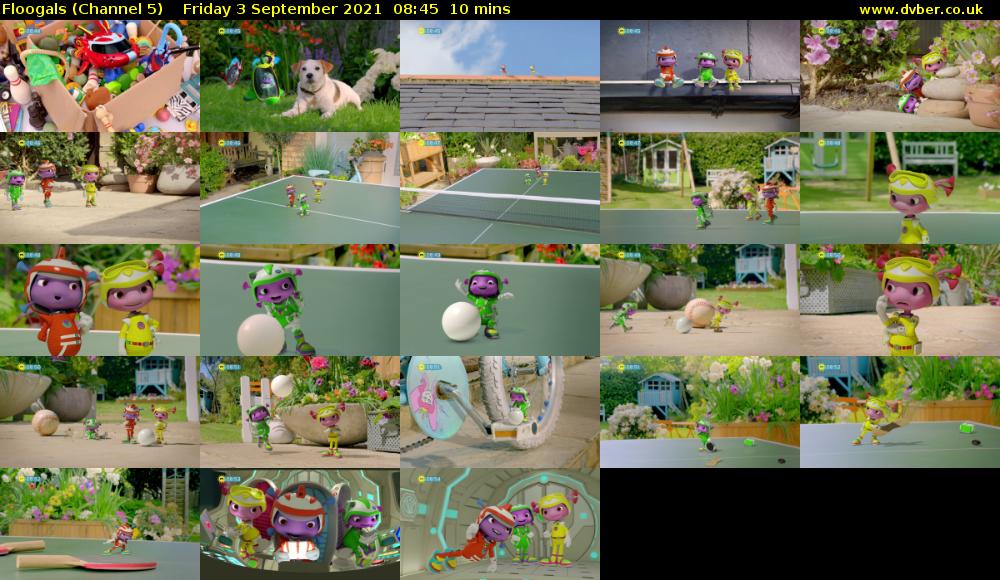 Floogals (Channel 5) Friday 3 September 2021 08:45 - 08:55