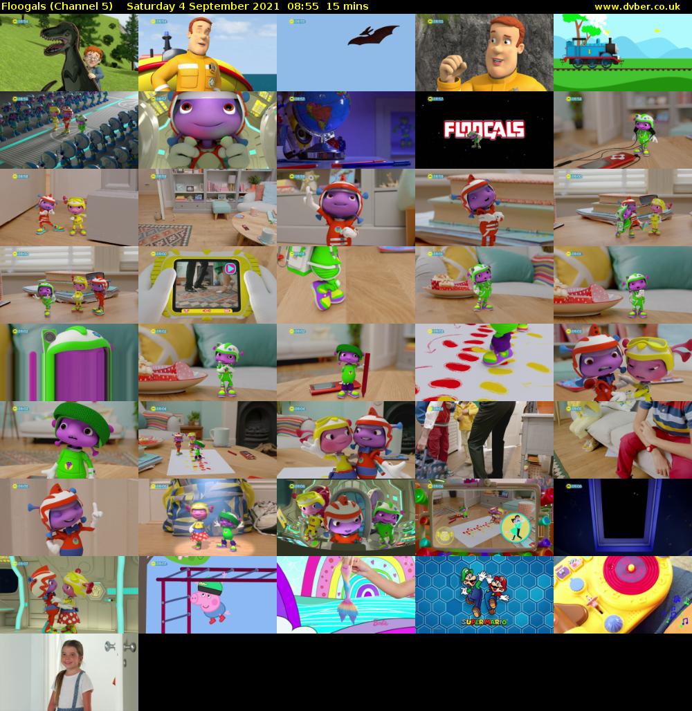 Floogals (Channel 5) Saturday 4 September 2021 08:55 - 09:10