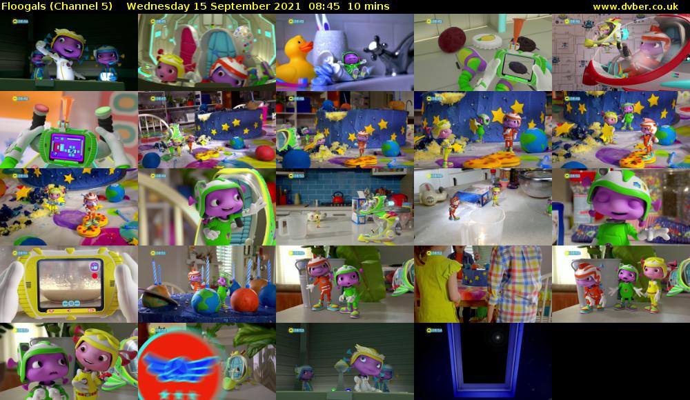 Floogals (Channel 5) Wednesday 15 September 2021 08:45 - 08:55