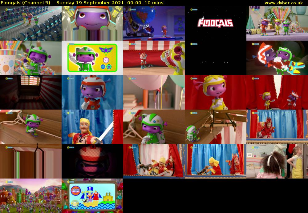 Floogals (Channel 5) Sunday 19 September 2021 09:00 - 09:10