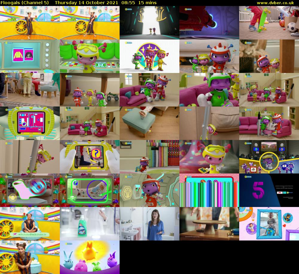 Floogals (Channel 5) Thursday 14 October 2021 08:55 - 09:10