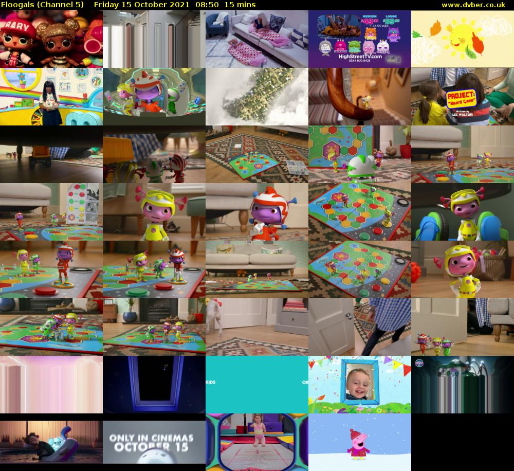 Floogals (Channel 5) Friday 15 October 2021 08:50 - 09:05