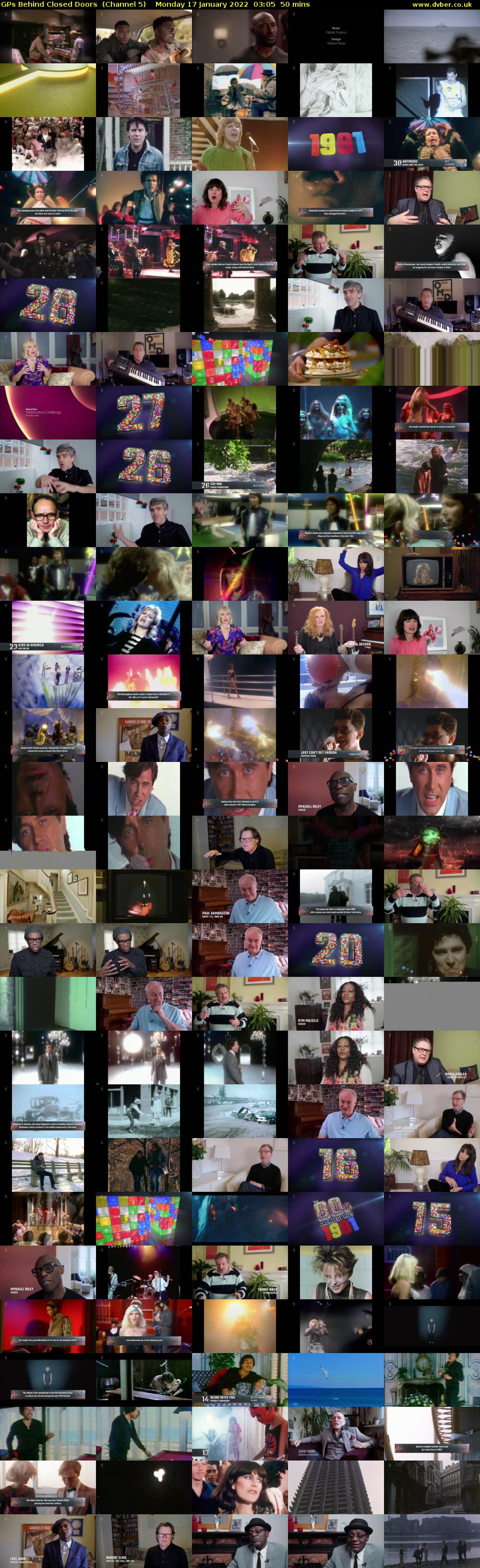 GPs Behind Closed Doors  (Channel 5) Monday 17 January 2022 03:05 - 03:55