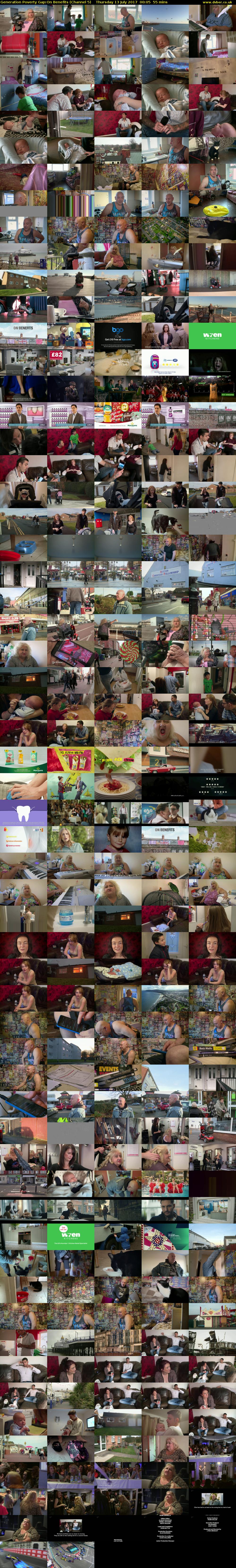 Generation Poverty Gap:On Benefits (Channel 5) Thursday 13 July 2017 00:05 - 01:00