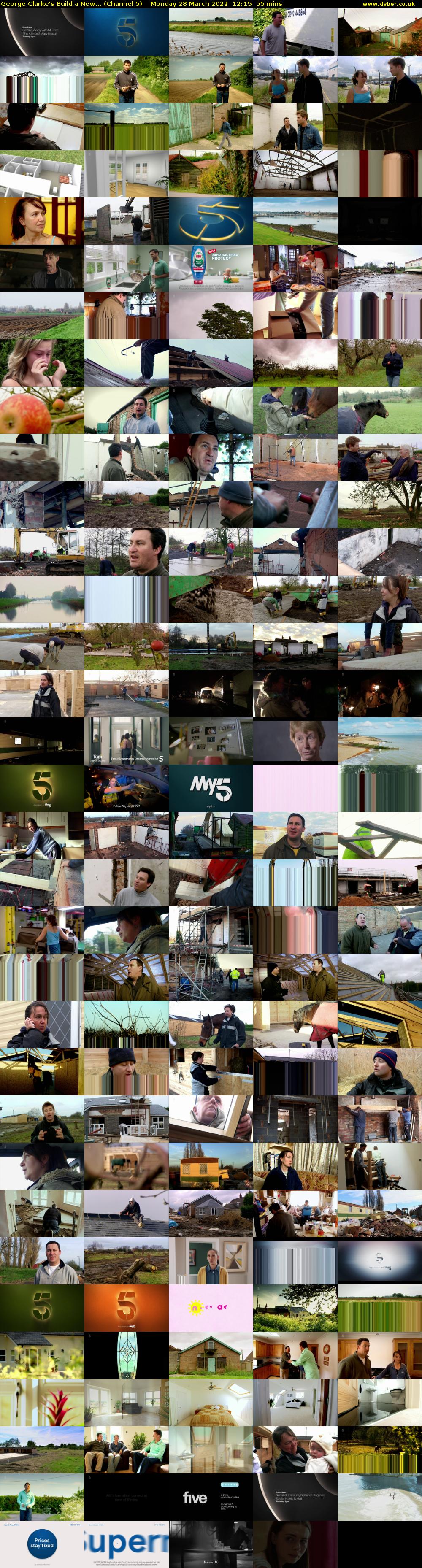 George Clarke's Build a New... (Channel 5) Monday 28 March 2022 12:15 - 13:10
