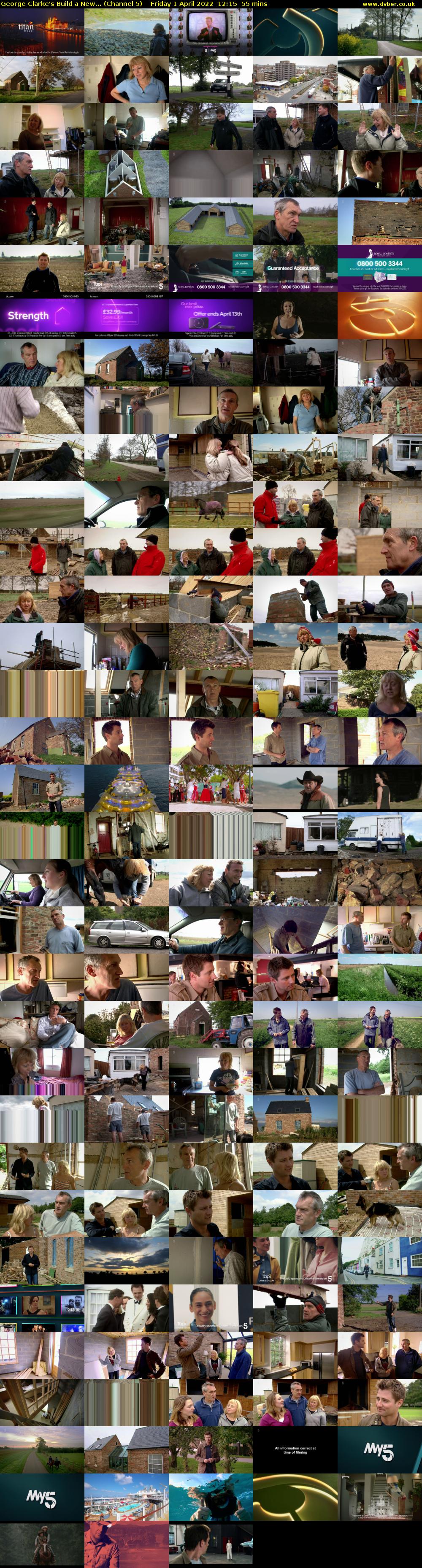 George Clarke's Build a New... (Channel 5) Friday 1 April 2022 12:15 - 13:10