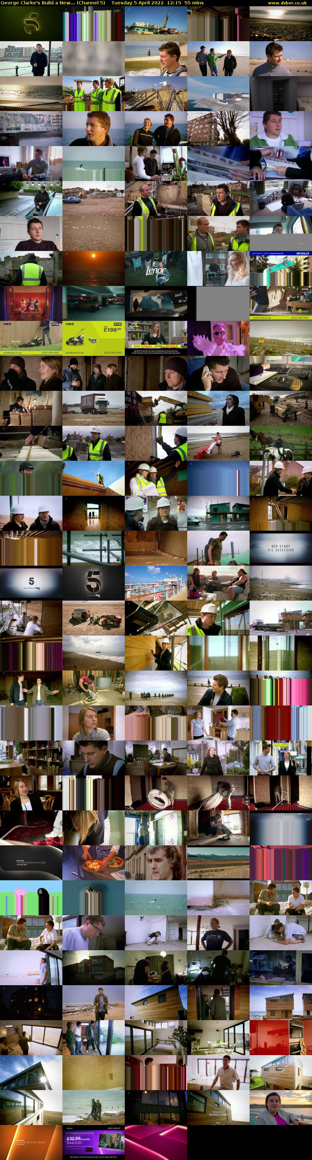 George Clarke's Build a New... (Channel 5) Tuesday 5 April 2022 12:15 - 13:10