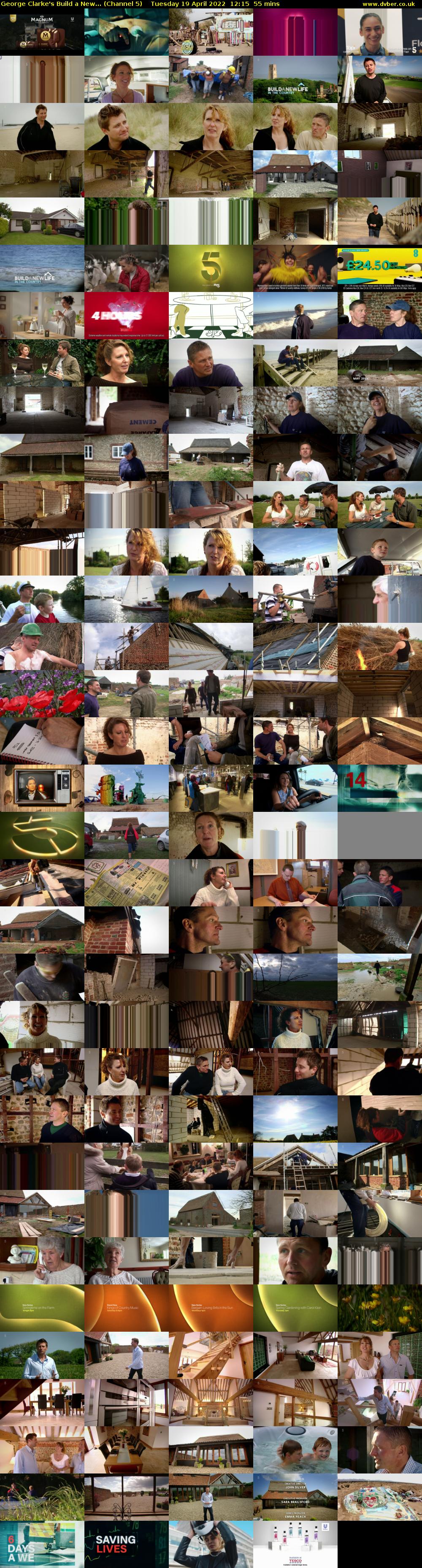 George Clarke's Build a New... (Channel 5) Tuesday 19 April 2022 12:15 - 13:10