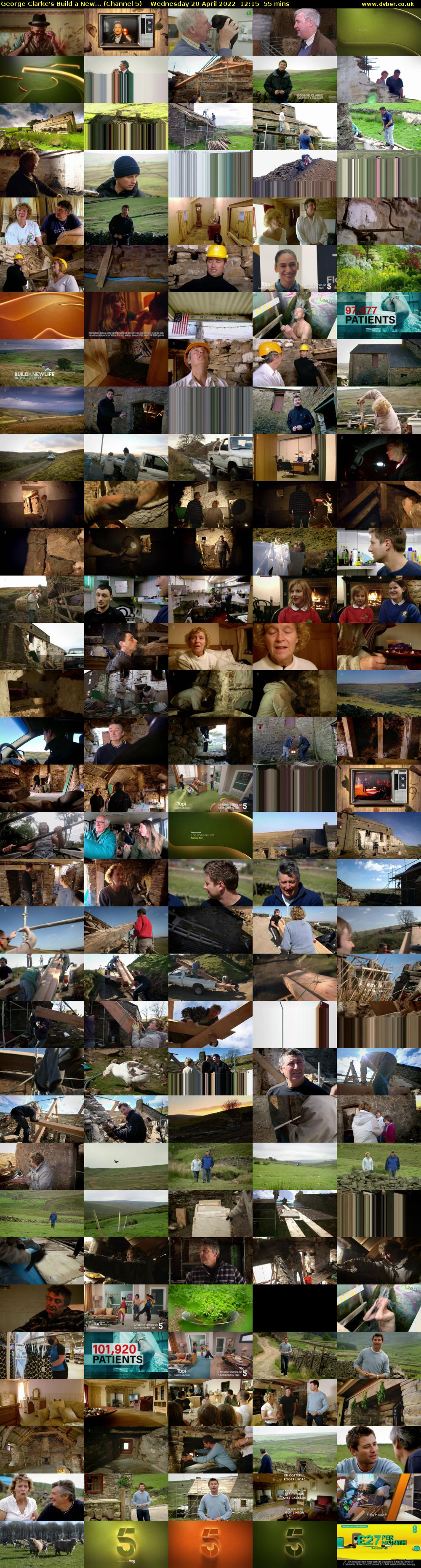 George Clarke's Build a New... (Channel 5) Wednesday 20 April 2022 12:15 - 13:10