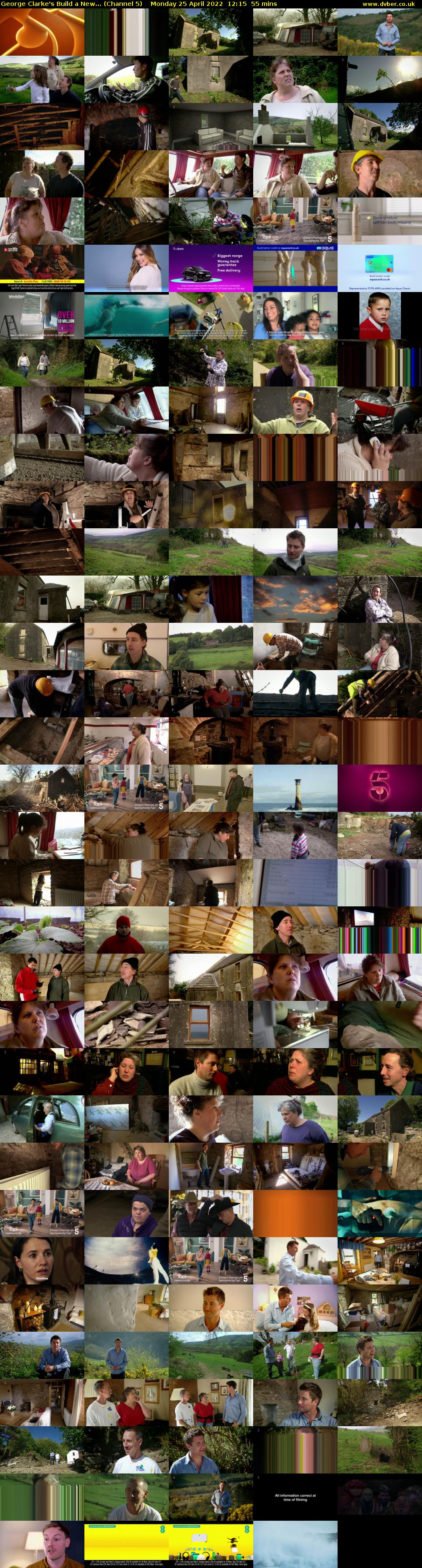 George Clarke's Build a New... (Channel 5) Monday 25 April 2022 12:15 - 13:10