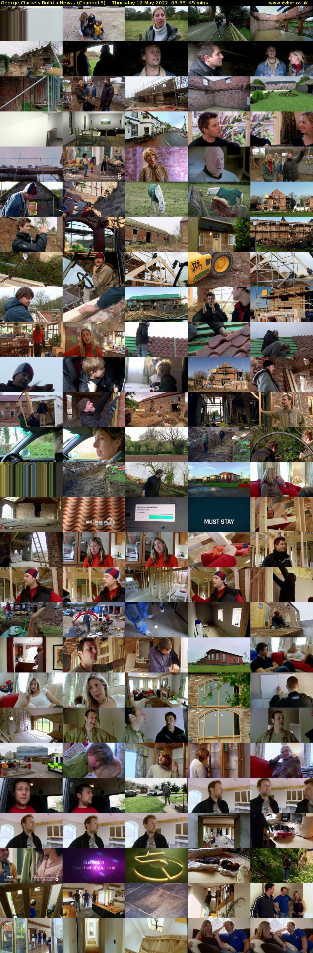 George Clarke's Build a New... (Channel 5) Thursday 12 May 2022 03:35 - 04:20