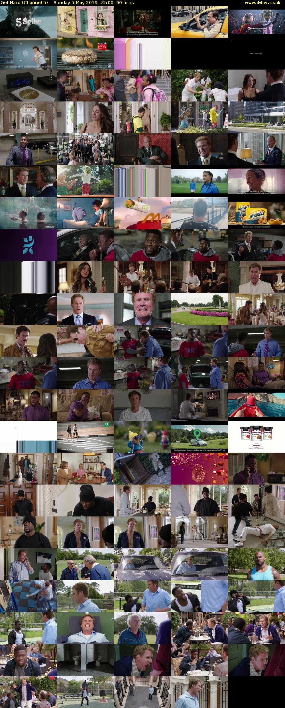 Get Hard (Channel 5) Sunday 5 May 2019 22:00 - 23:00
