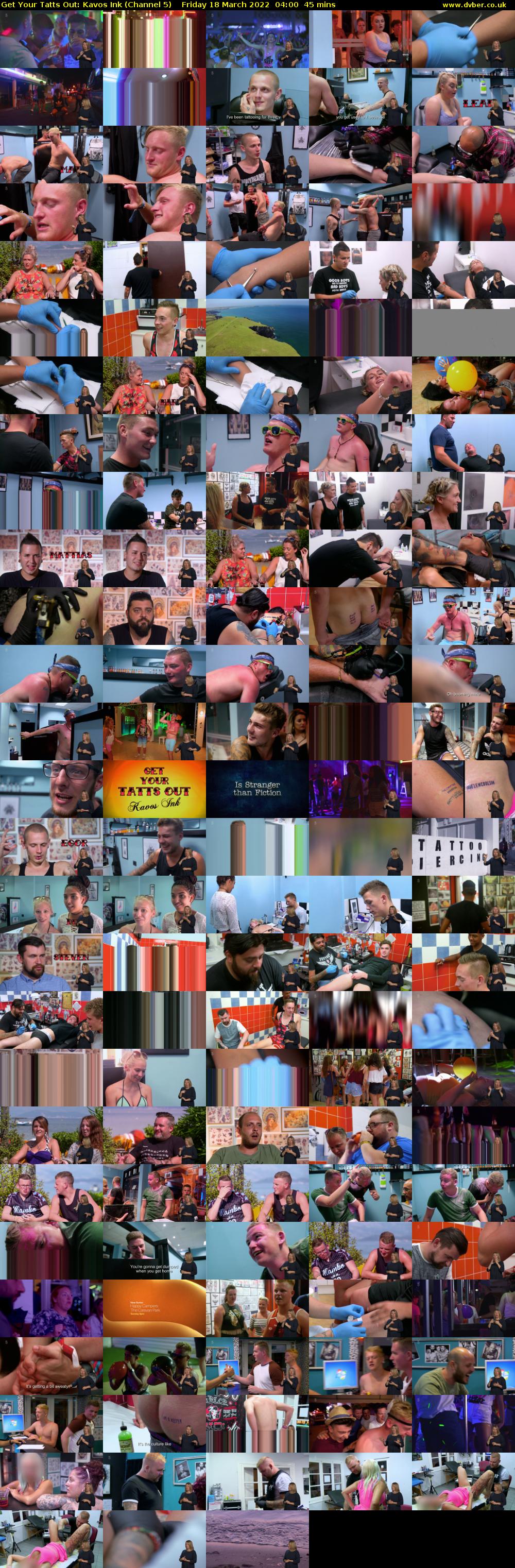 Get Your Tatts Out: Kavos Ink (Channel 5) Friday 18 March 2022 04:00 - 04:45