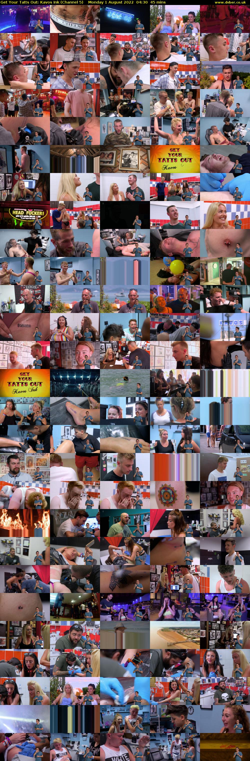 Get Your Tatts Out: Kavos Ink (Channel 5) Monday 1 August 2022 04:30 - 05:15