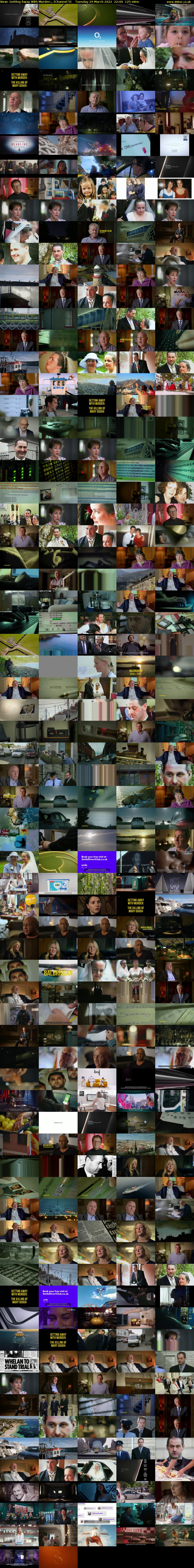 Getting Away With Murder:.. (Channel 5) Tuesday 29 March 2022 22:00 - 00:05