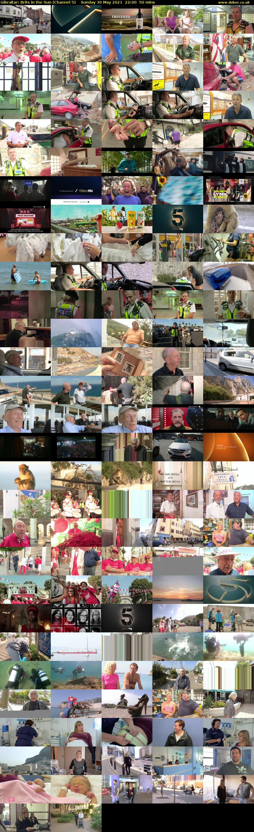 Gibraltar: Brits in the Sun (Channel 5) Sunday 30 May 2021 22:00 - 22:50