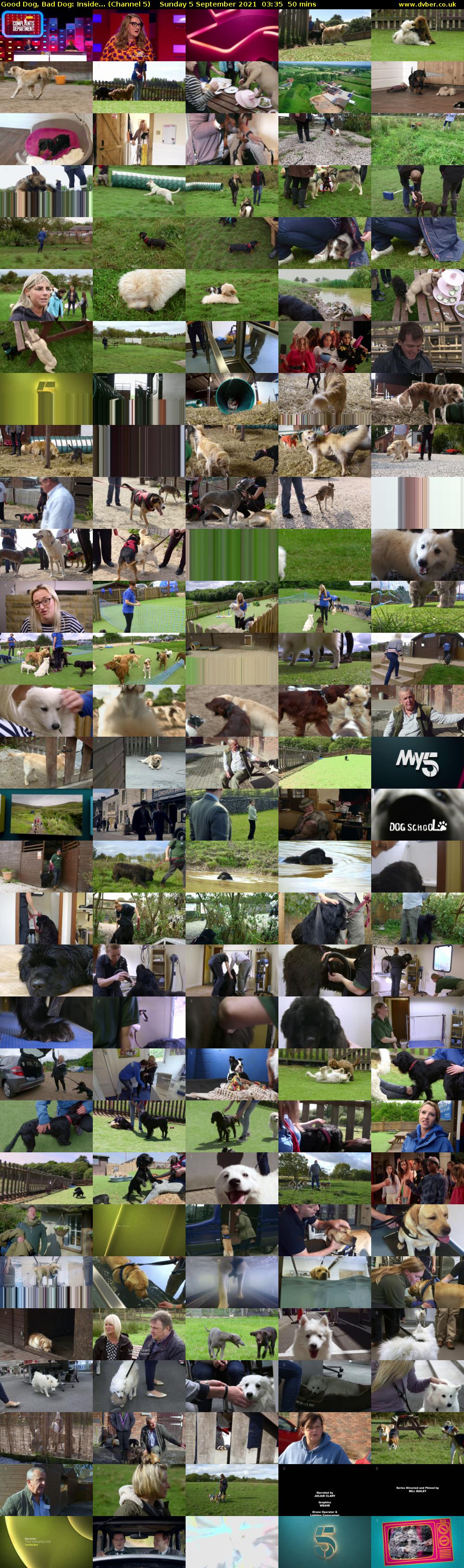 Good Dog, Bad Dog: Inside... (Channel 5) Sunday 5 September 2021 03:35 - 04:25