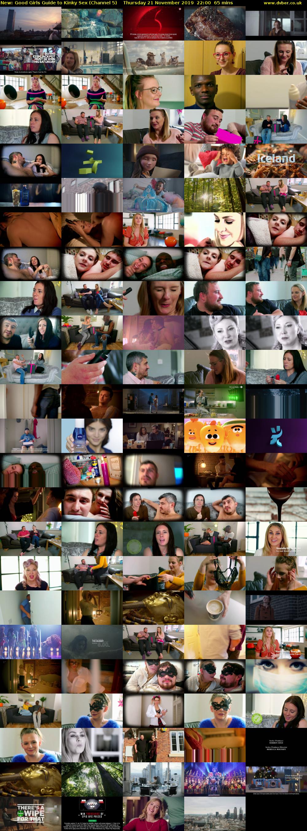 Good Girls Guide to Kinky Sex (Channel 5) Thursday 21 November 2019 22:00 - 23:05