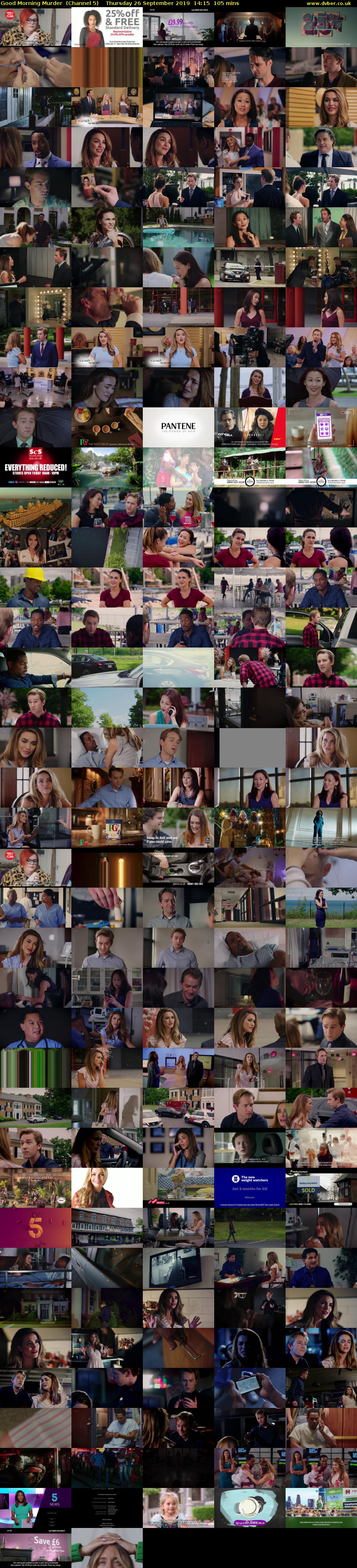 Good Morning Murder  (Channel 5) Thursday 26 September 2019 14:15 - 16:00