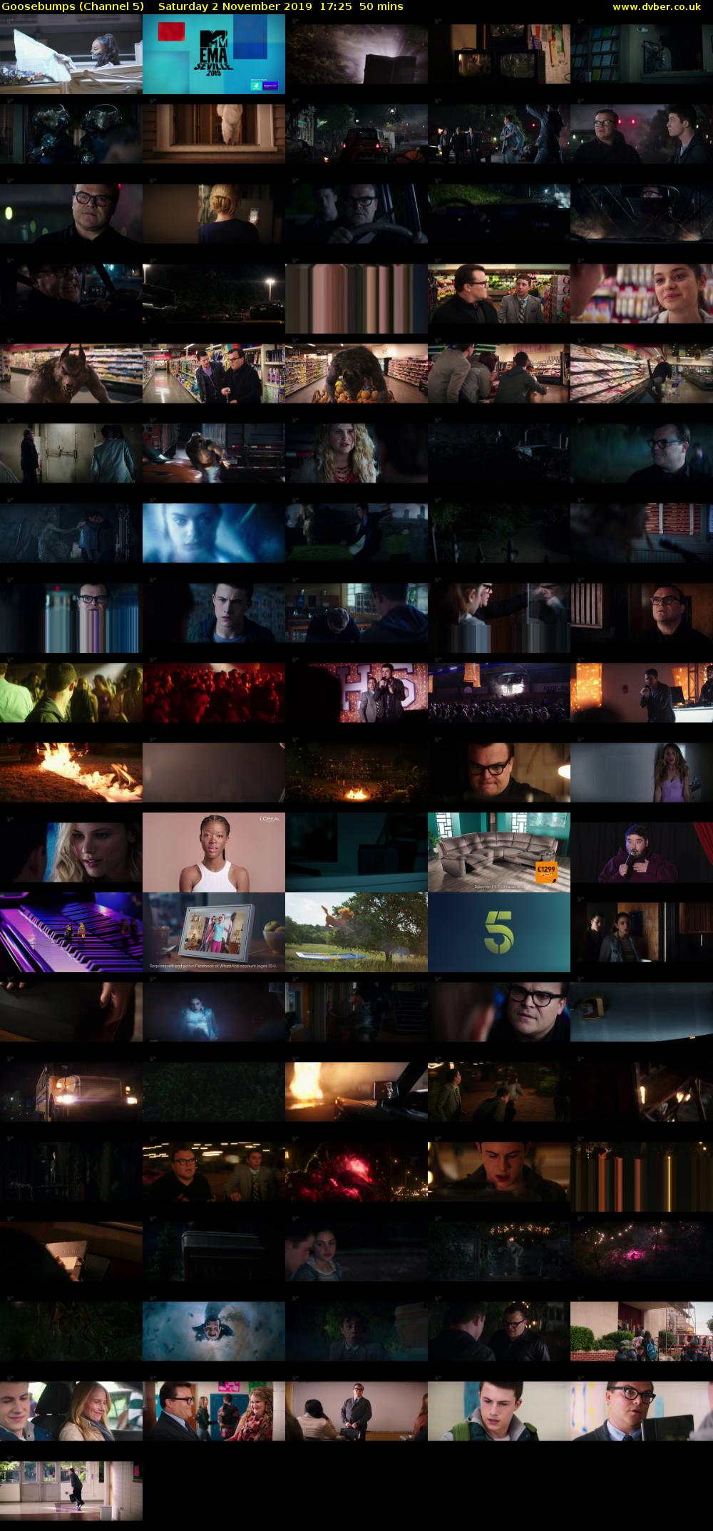 Goosebumps (Channel 5) Saturday 2 November 2019 17:25 - 18:15