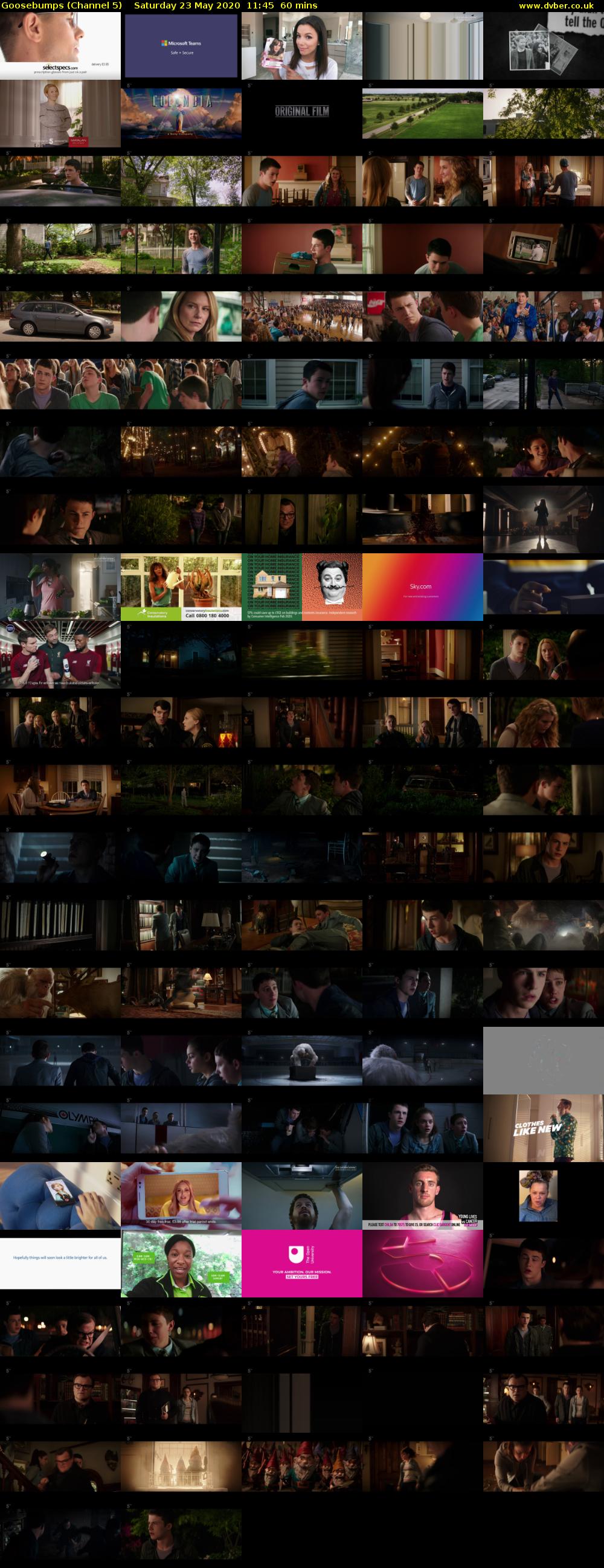 Goosebumps (Channel 5) Saturday 23 May 2020 11:45 - 12:45