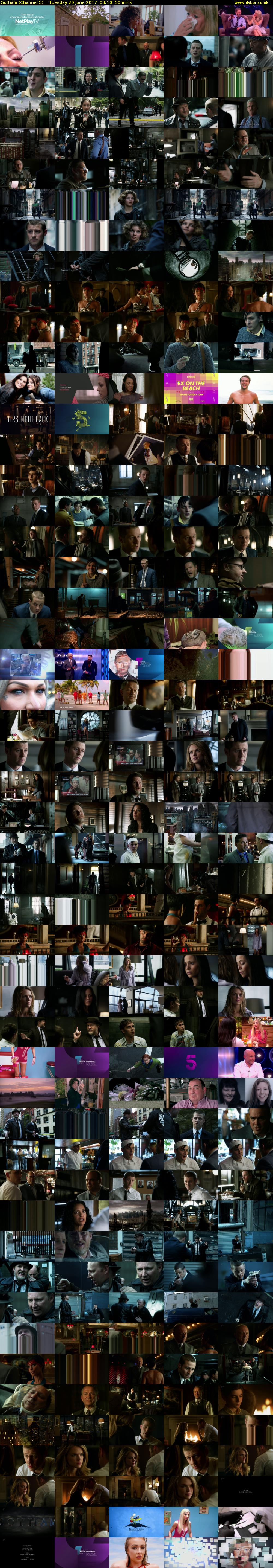 Gotham (Channel 5) Tuesday 20 June 2017 03:10 - 04:00