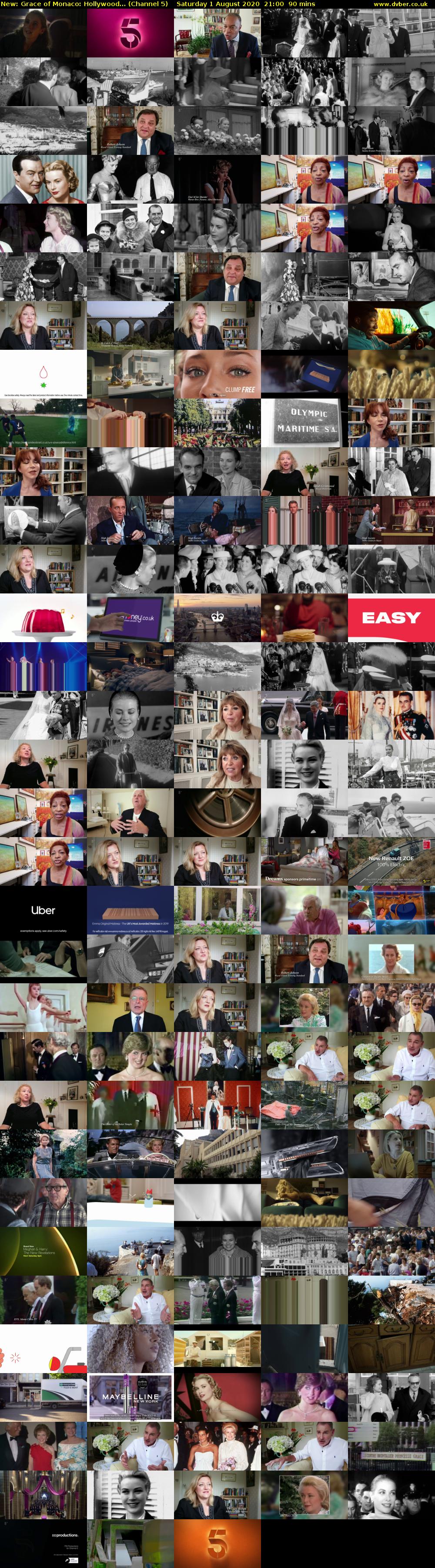 Grace of Monaco: Hollywood... (Channel 5) Saturday 1 August 2020 21:00 - 22:30