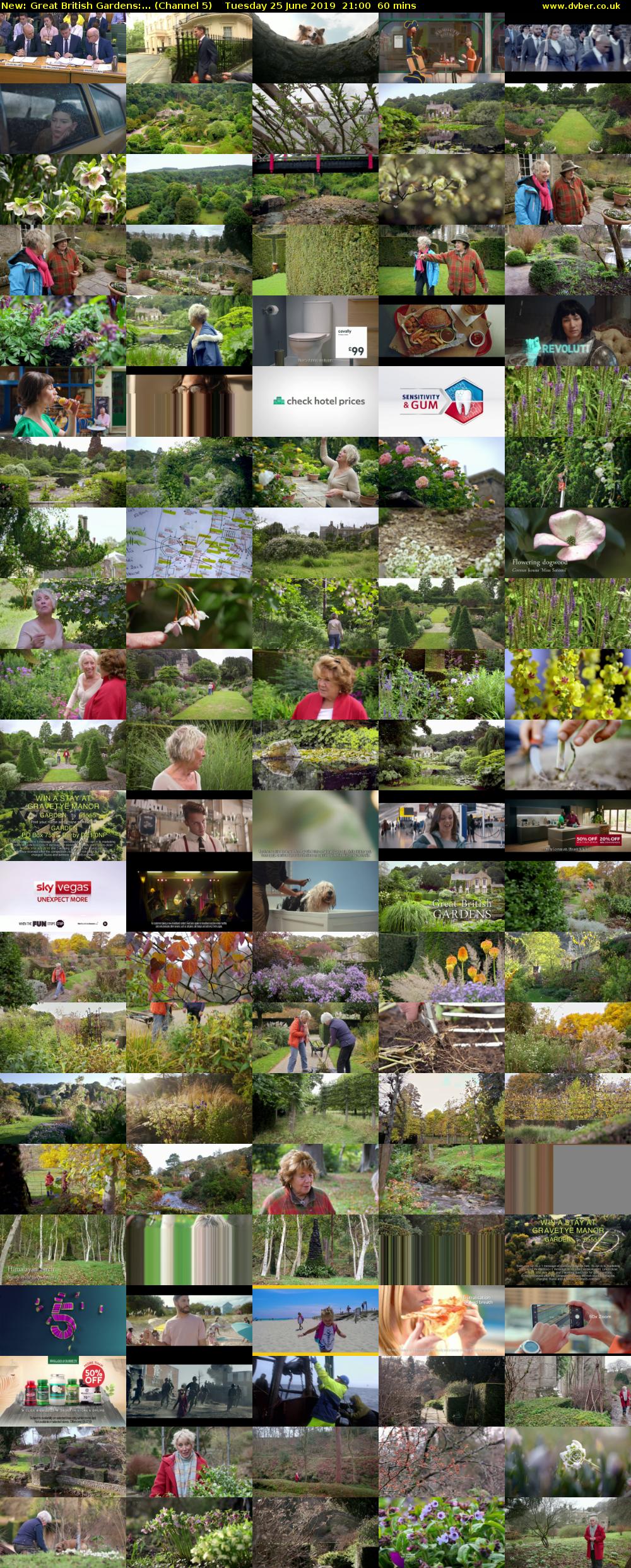 Great British Gardens:... (Channel 5) Tuesday 25 June 2019 21:00 - 22:00