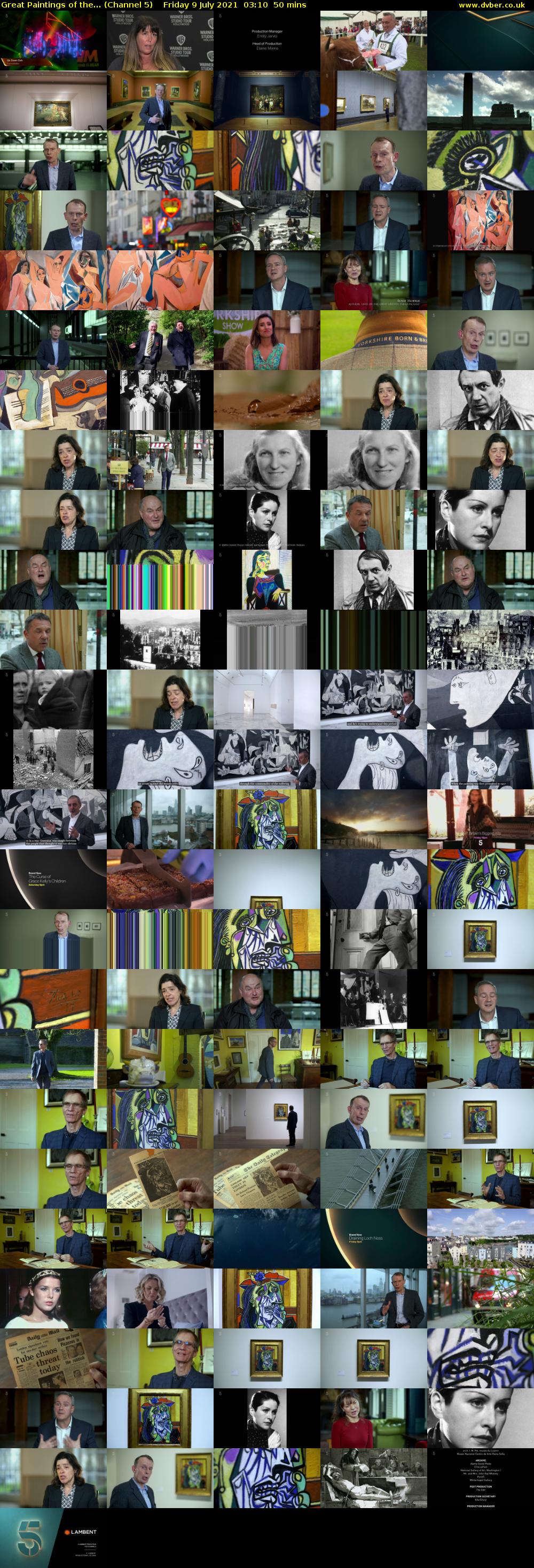 Great Paintings of the... (Channel 5) Friday 9 July 2021 03:10 - 04:00