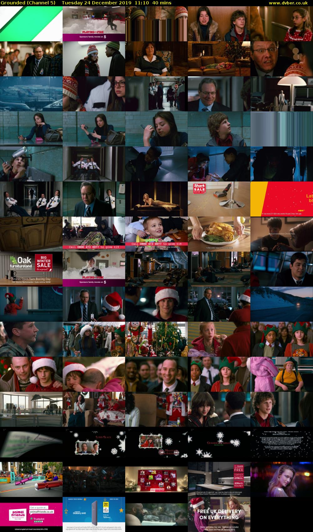 Grounded (Channel 5) Tuesday 24 December 2019 11:10 - 11:50