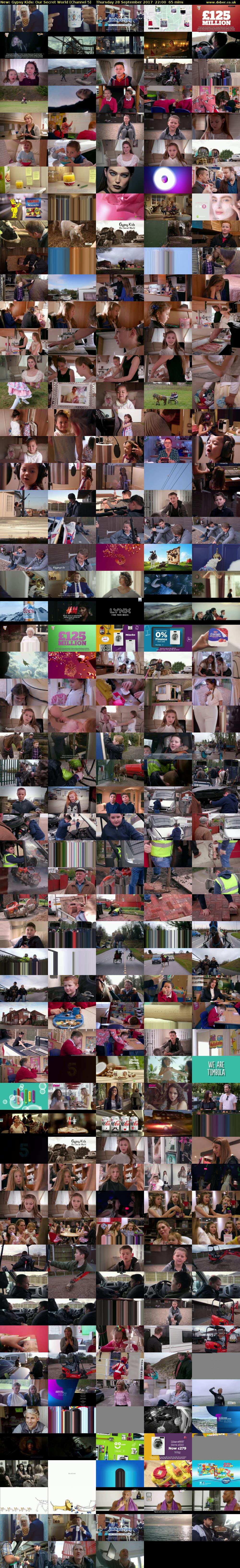 Gypsy Kids: Our Secret World (Channel 5) Thursday 28 September 2017 22:00 - 23:05