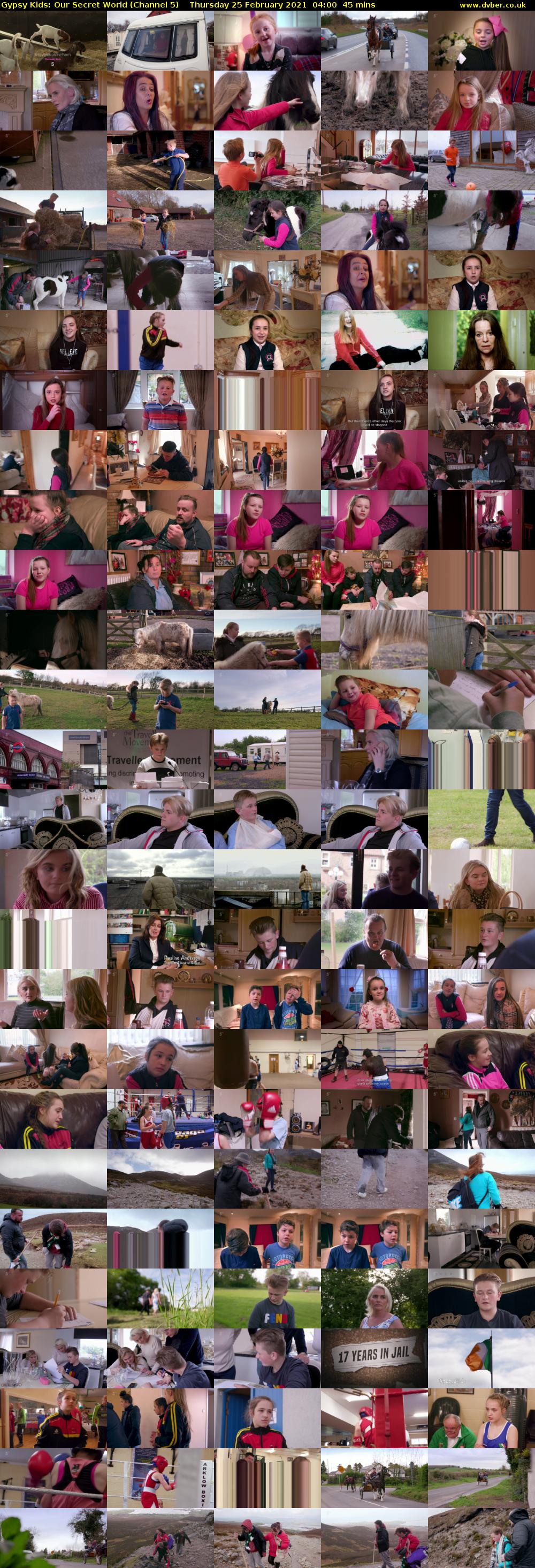Gypsy Kids: Our Secret World (Channel 5) Thursday 25 February 2021 04:00 - 04:45