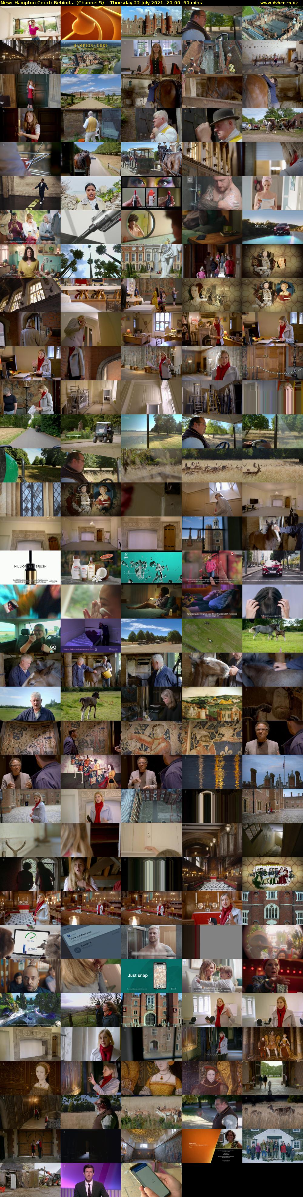 Hampton Court: Behind... (Channel 5) Thursday 22 July 2021 20:00 - 21:00