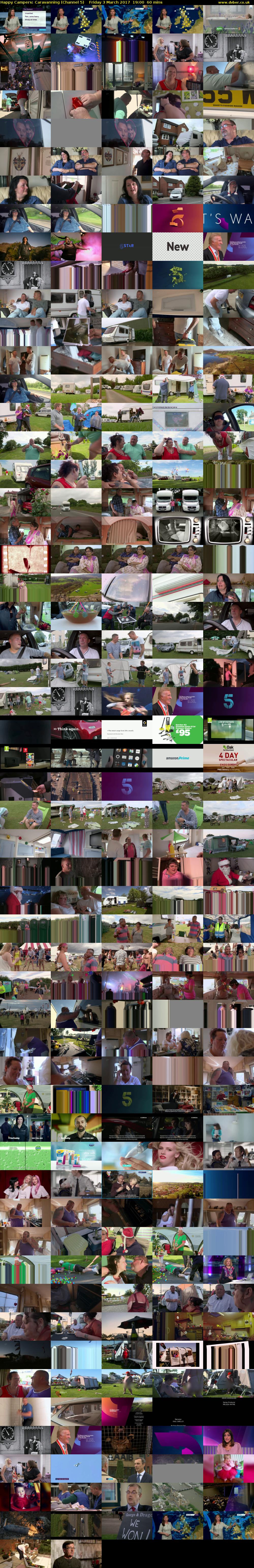 Happy Campers: Caravanning (Channel 5) Friday 3 March 2017 19:00 - 20:00