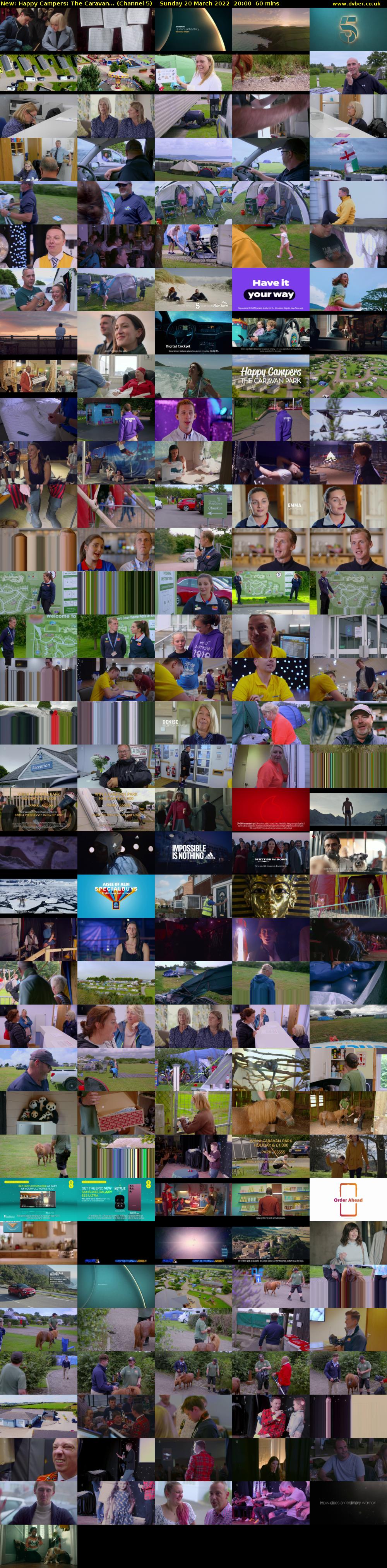 Happy Campers: The Caravan... (Channel 5) Sunday 20 March 2022 20:00 - 21:00