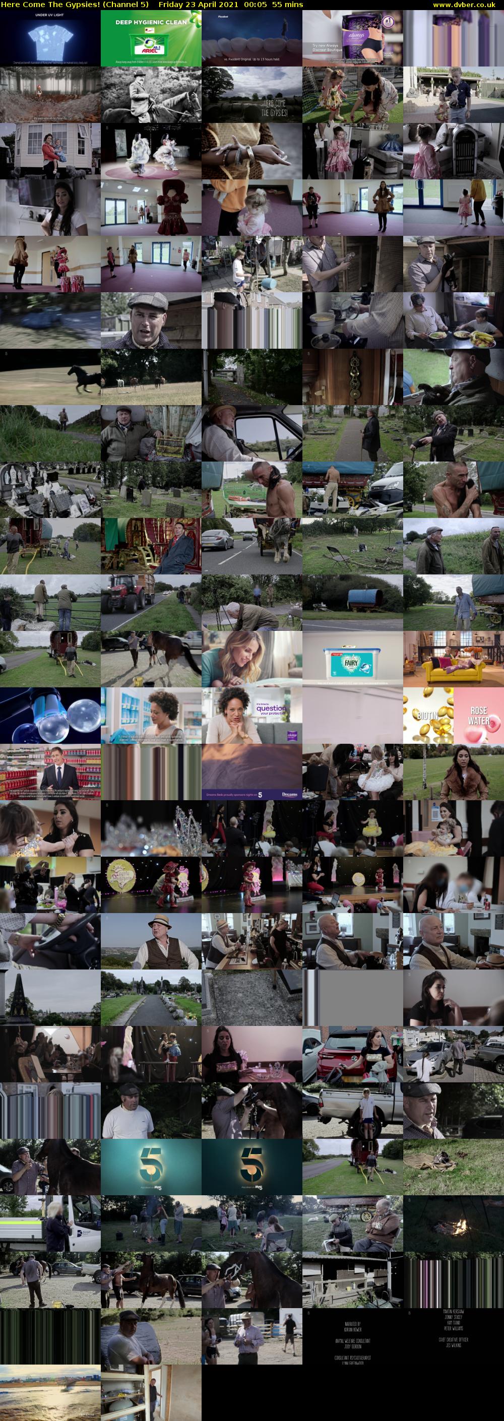 Here Come The Gypsies! (Channel 5) Friday 23 April 2021 00:05 - 01:00