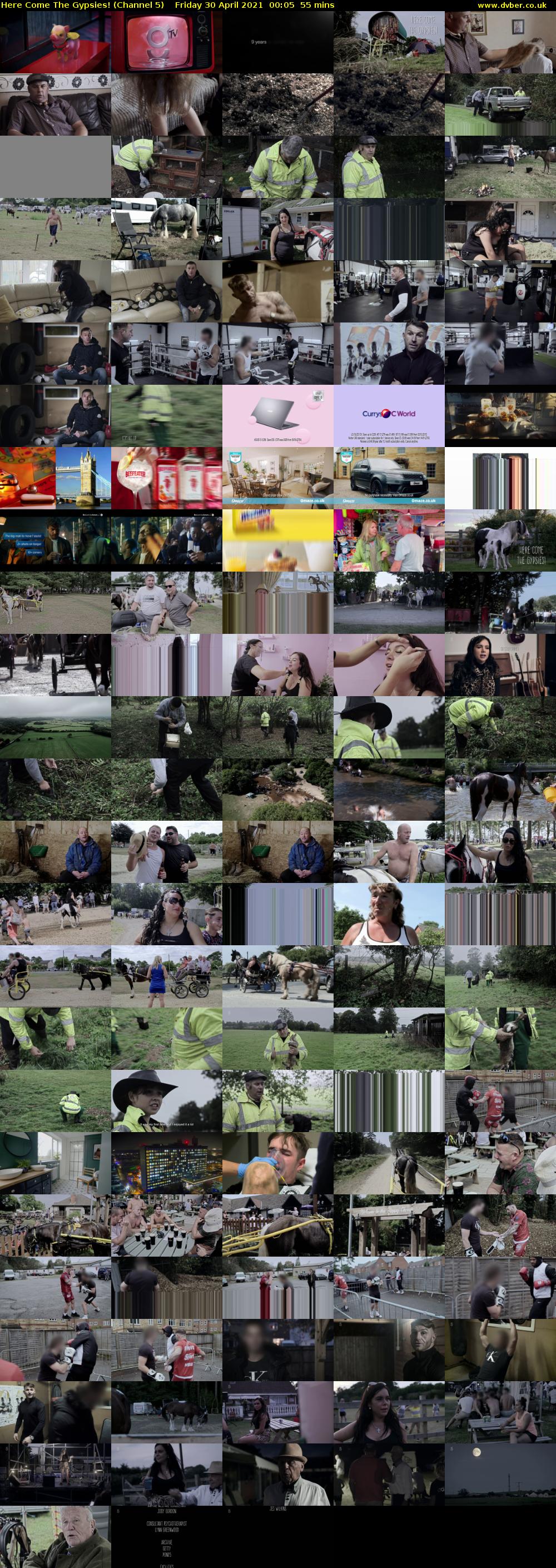 Here Come The Gypsies! (Channel 5) Friday 30 April 2021 00:05 - 01:00