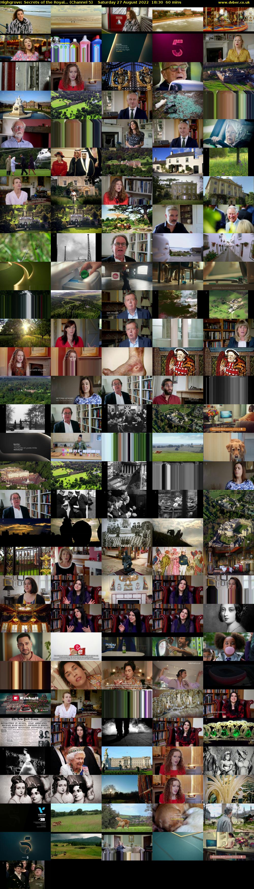 Highgrove: Secrets of the Royal... (Channel 5) Saturday 27 August 2022 18:30 - 19:30