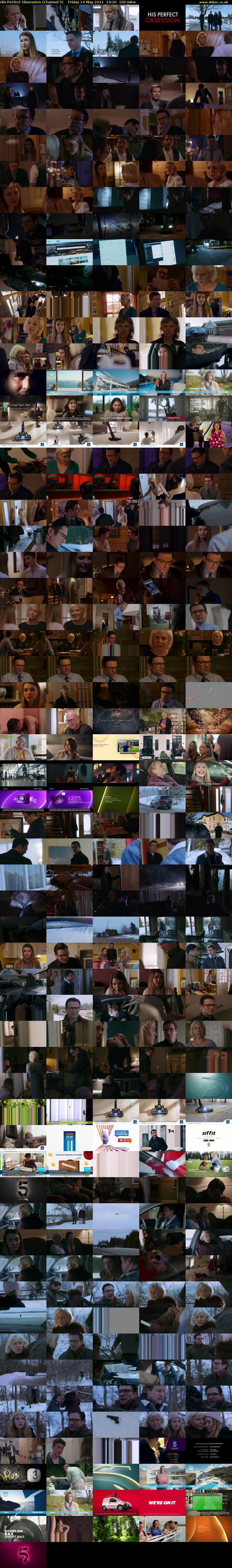 His Perfect Obsession (Channel 5) Friday 14 May 2021 14:20 - 16:00