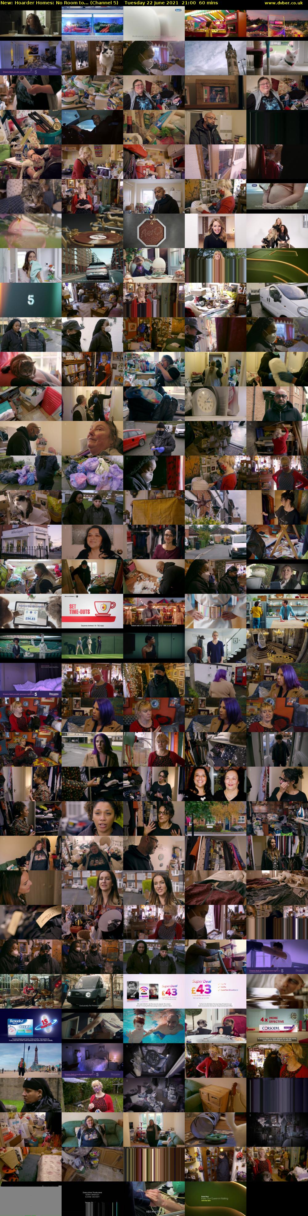 Hoarder Homes: No Room to... (Channel 5) Tuesday 22 June 2021 21:00 - 22:00
