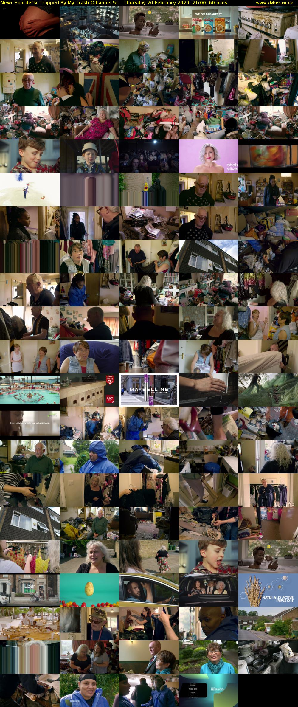 Hoarders: Trapped By My Trash (Channel 5) Thursday 20 February 2020 21:00 - 22:00