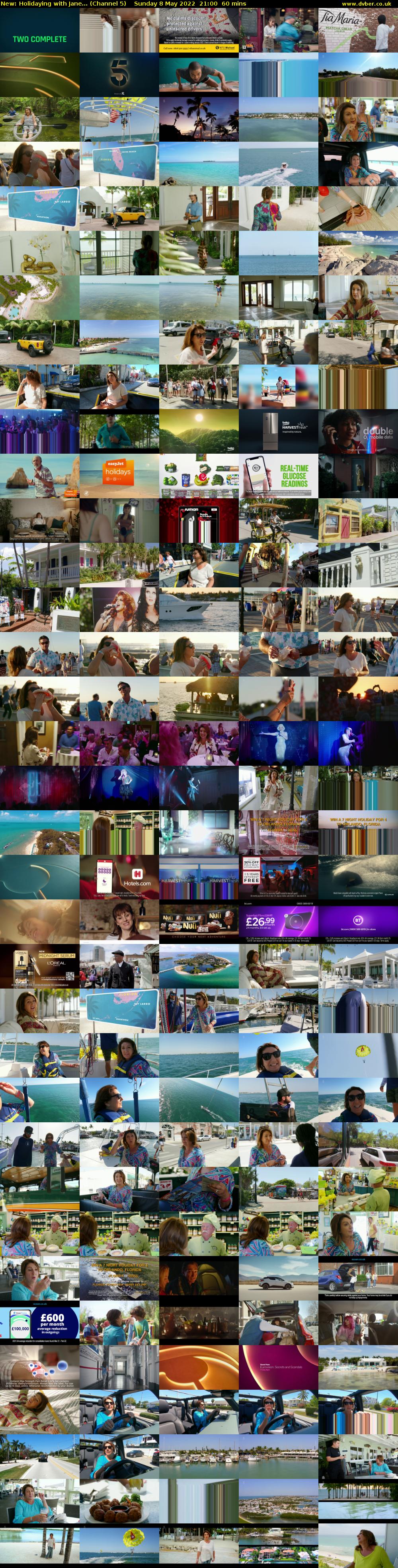Holidaying with Jane... (Channel 5) Sunday 8 May 2022 21:00 - 22:00