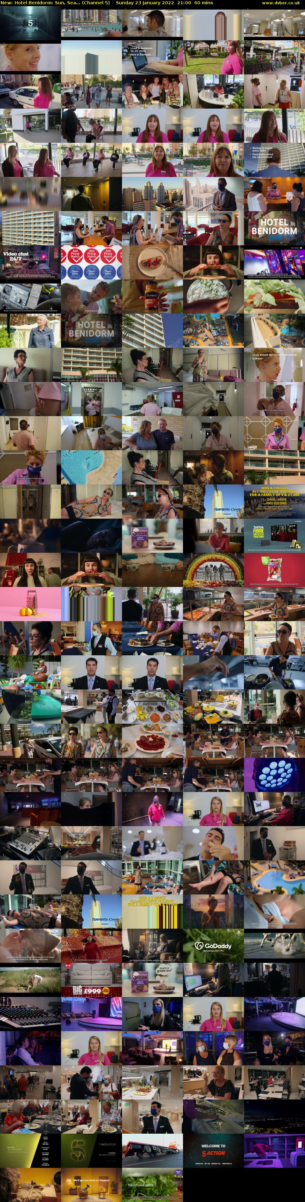 Hotel Benidorm: Sun, Sea... (Channel 5) Sunday 23 January 2022 21:00 - 22:00