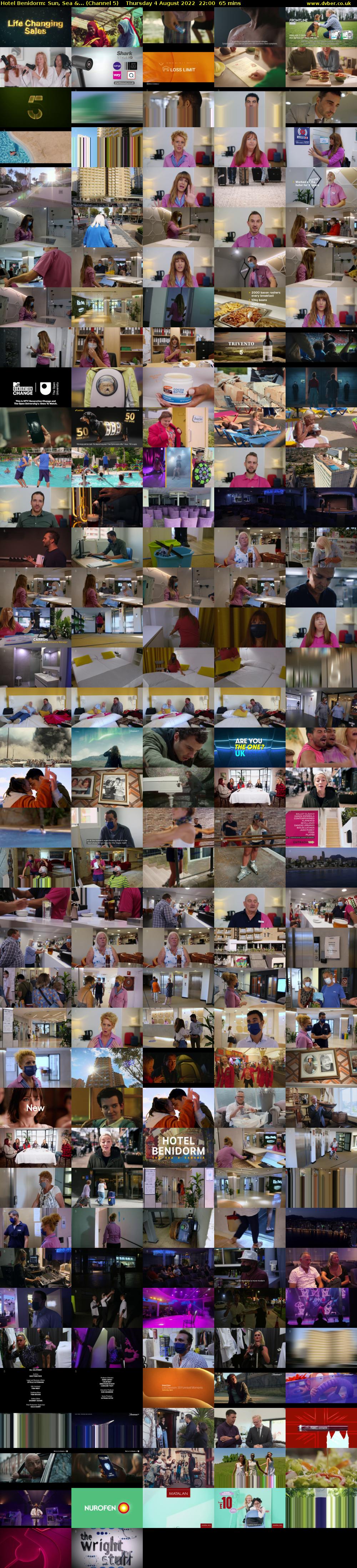 Hotel Benidorm: Sun, Sea &... (Channel 5) Thursday 4 August 2022 22:00 - 23:05
