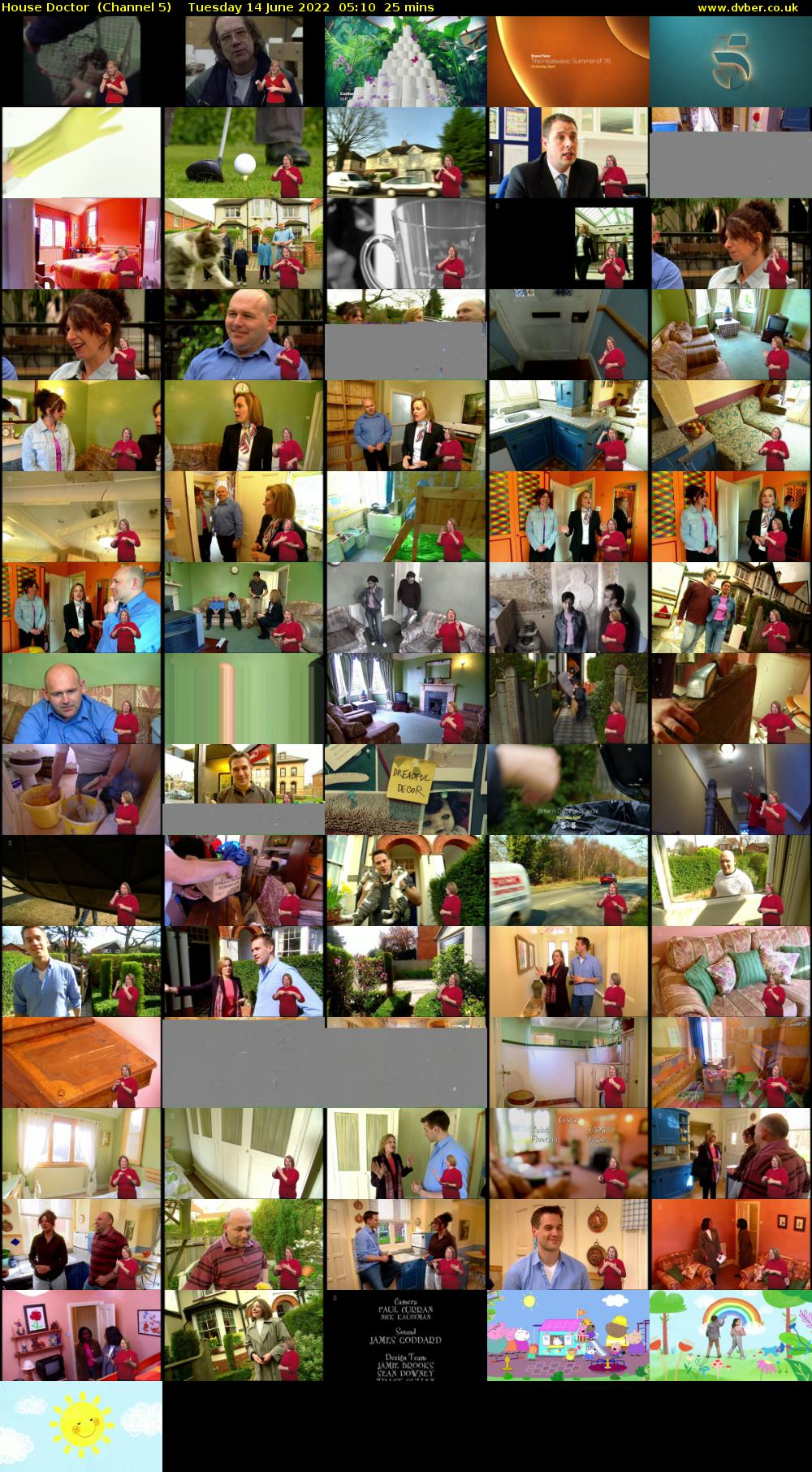 House Doctor  (Channel 5) Tuesday 14 June 2022 05:10 - 05:35