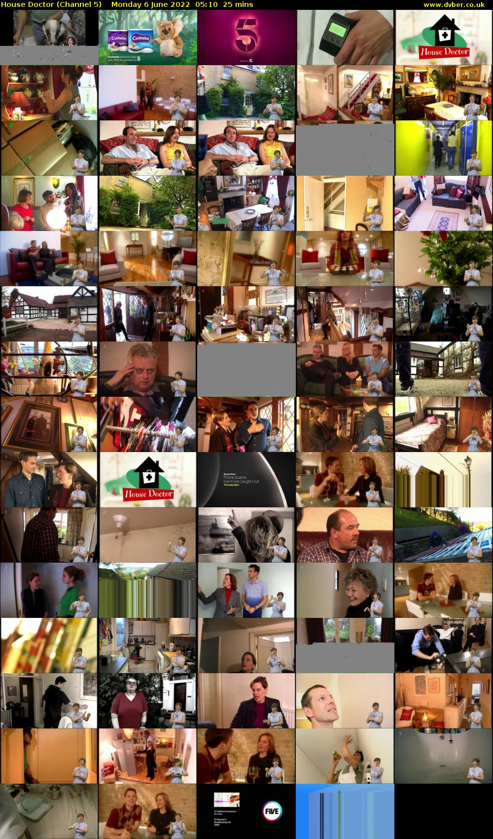 House Doctor (Channel 5) Monday 6 June 2022 05:10 - 05:35