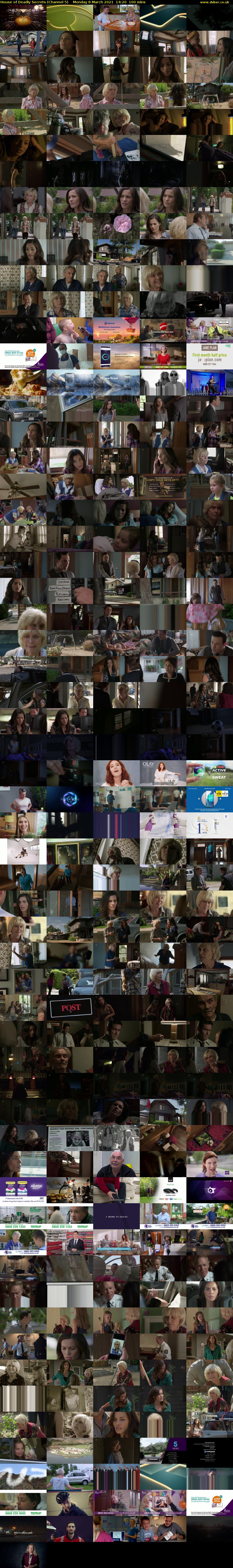 House of Deadly Secrets (Channel 5) Monday 8 March 2021 14:20 - 16:00